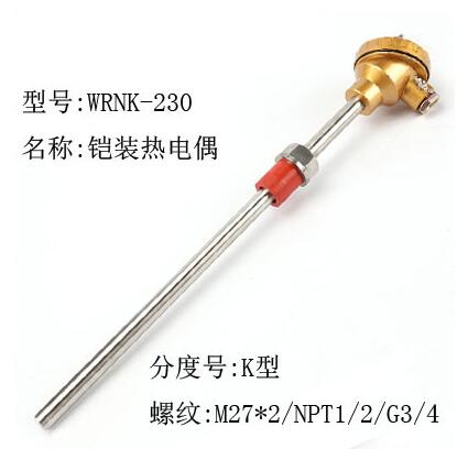 WRNK-230铠装热电偶